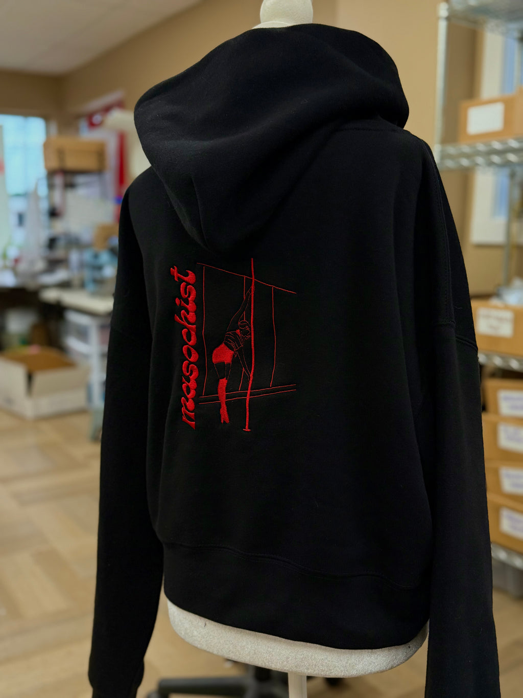Personalized Masochist Polerina Relaxed Full Zip