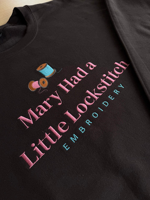 Mary Had a Little Lockstitch Crewneck Sweatshirt