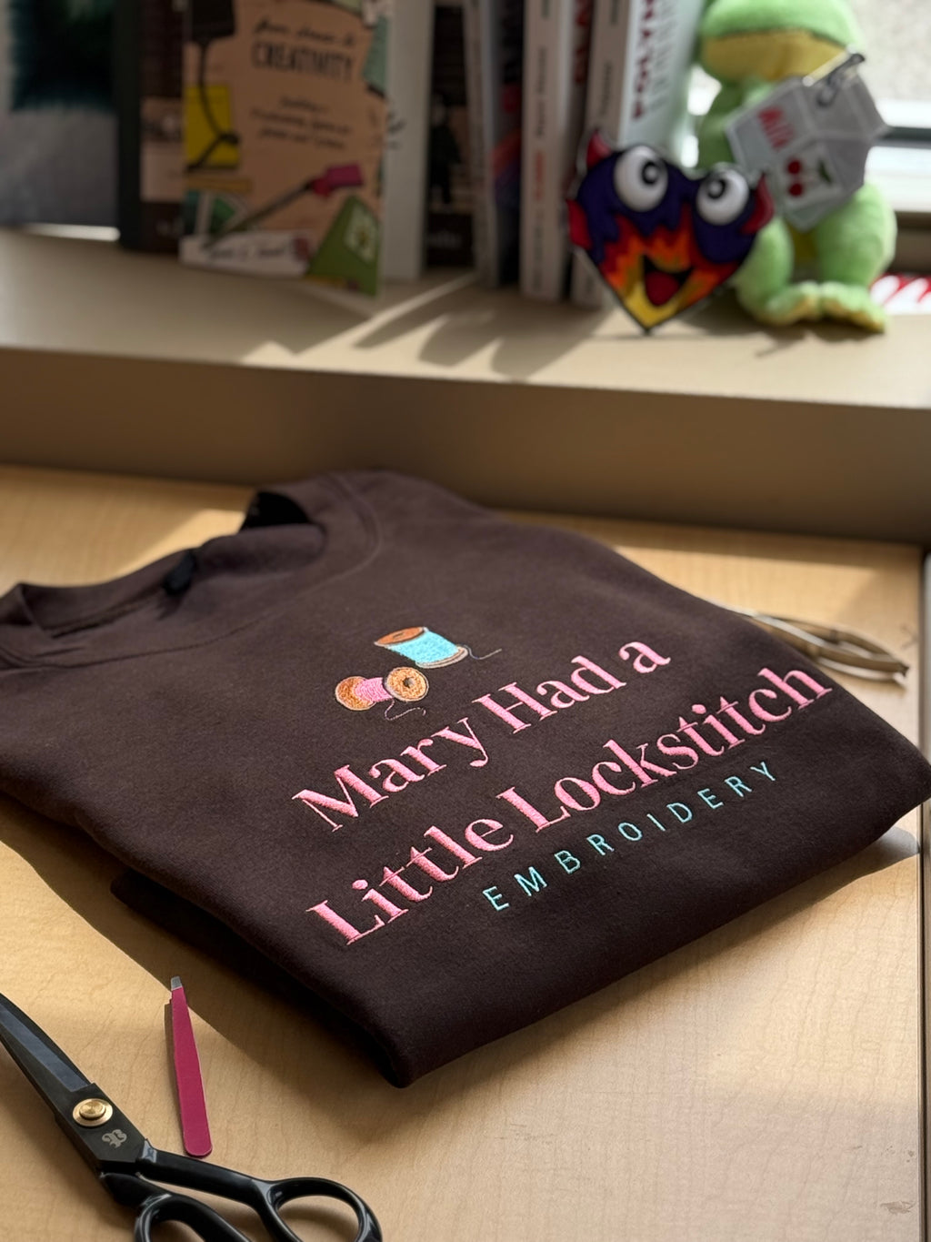 Mary Had a Little Lockstitch Crewneck Sweatshirt
