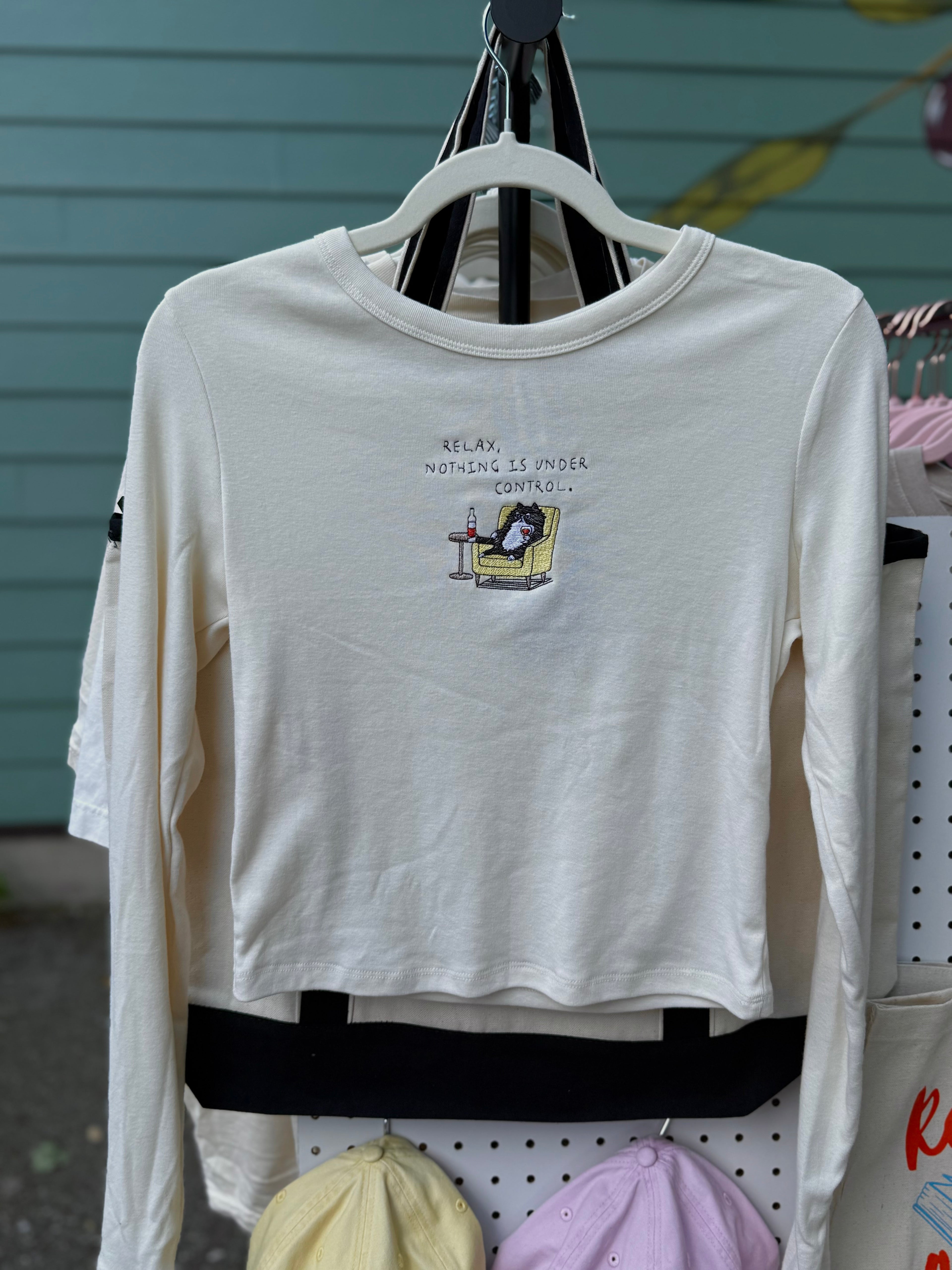 Relax, Nothing is Under Control Baby Tee