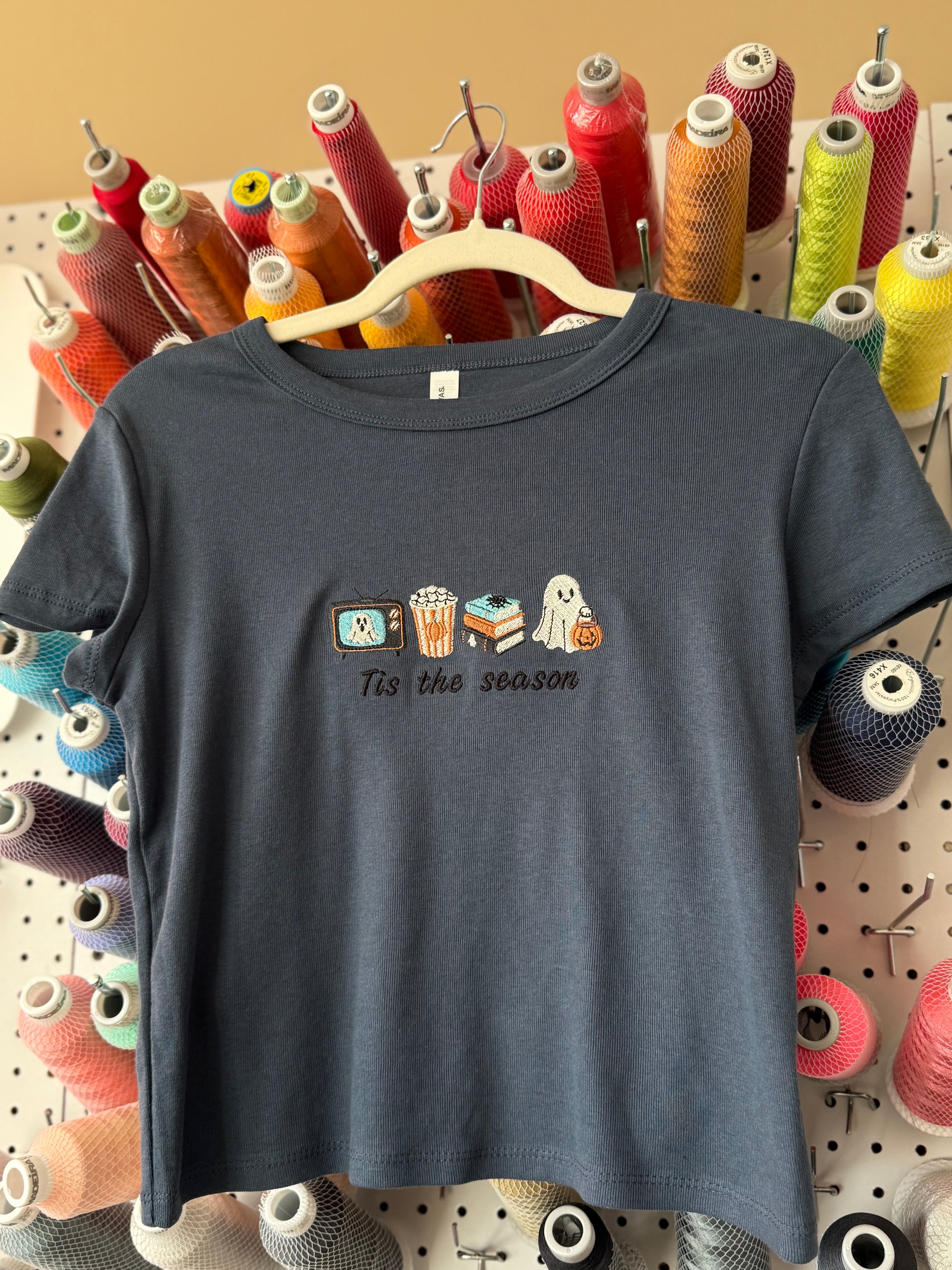 Tis' The Halloween Season Baby Tee