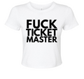 F%*K TM Solid White Baby Tee